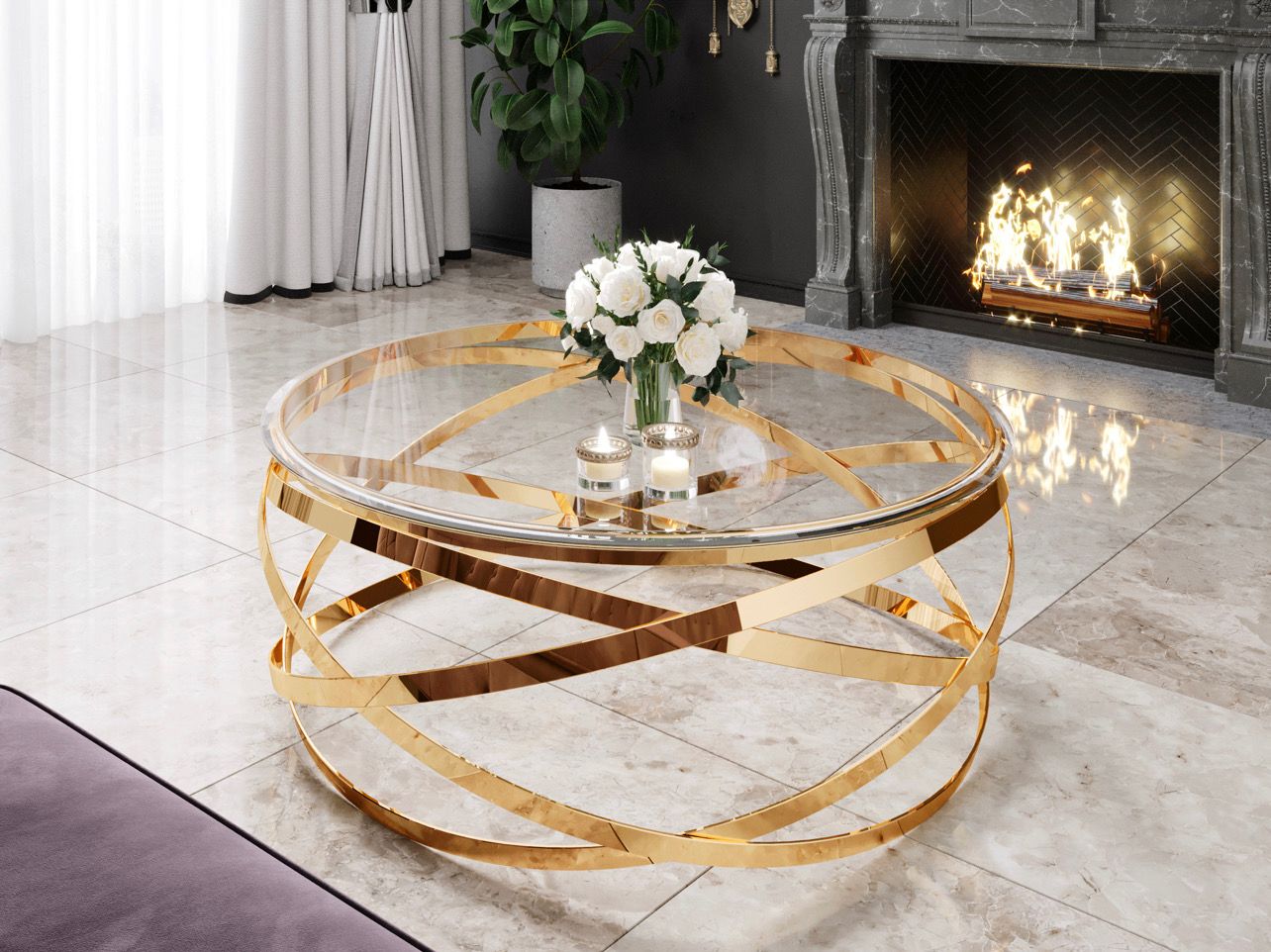 Table BASSE Ronde - EVOL